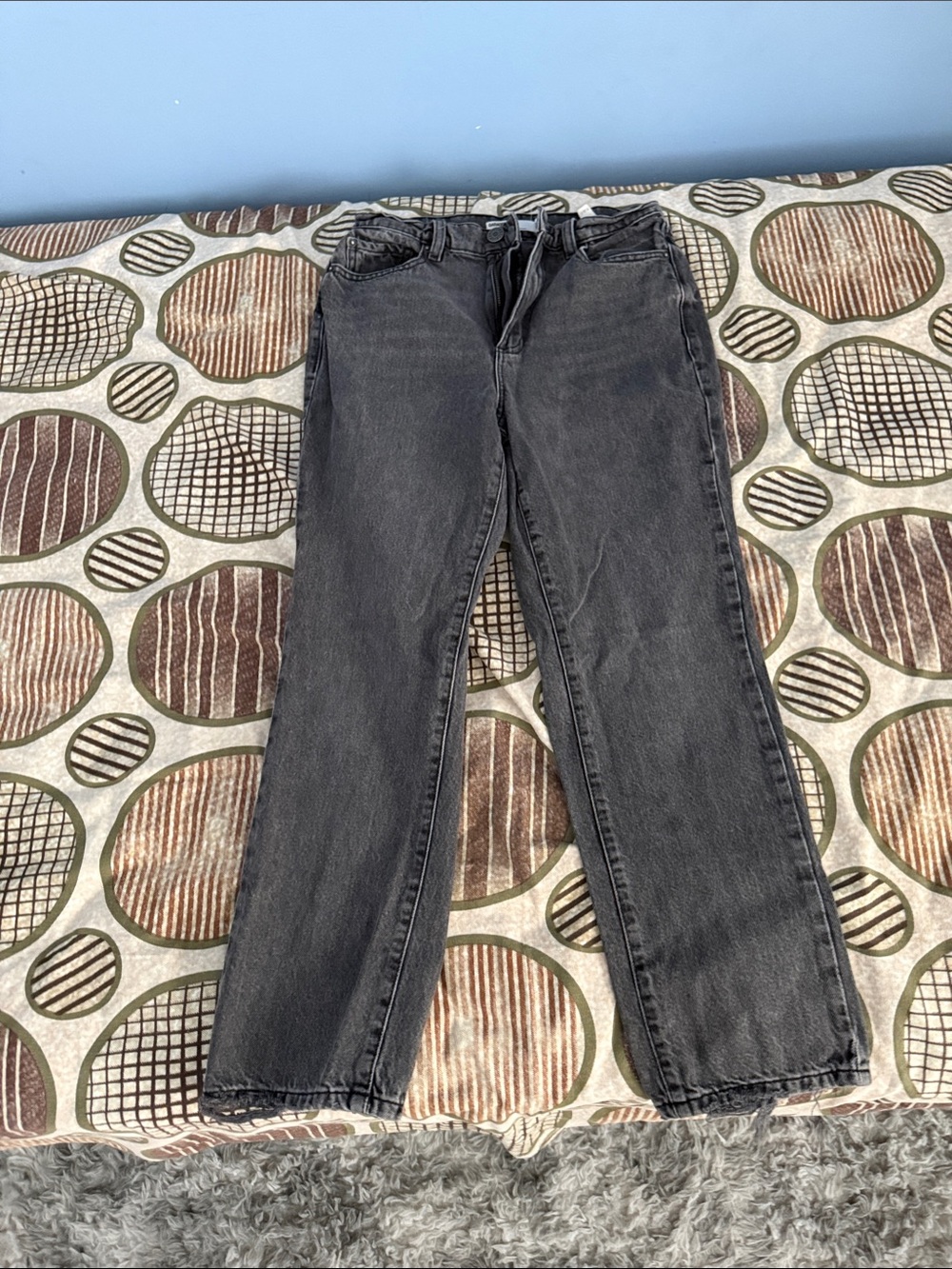 Garage Women's Straight-Leg Black Jeans
